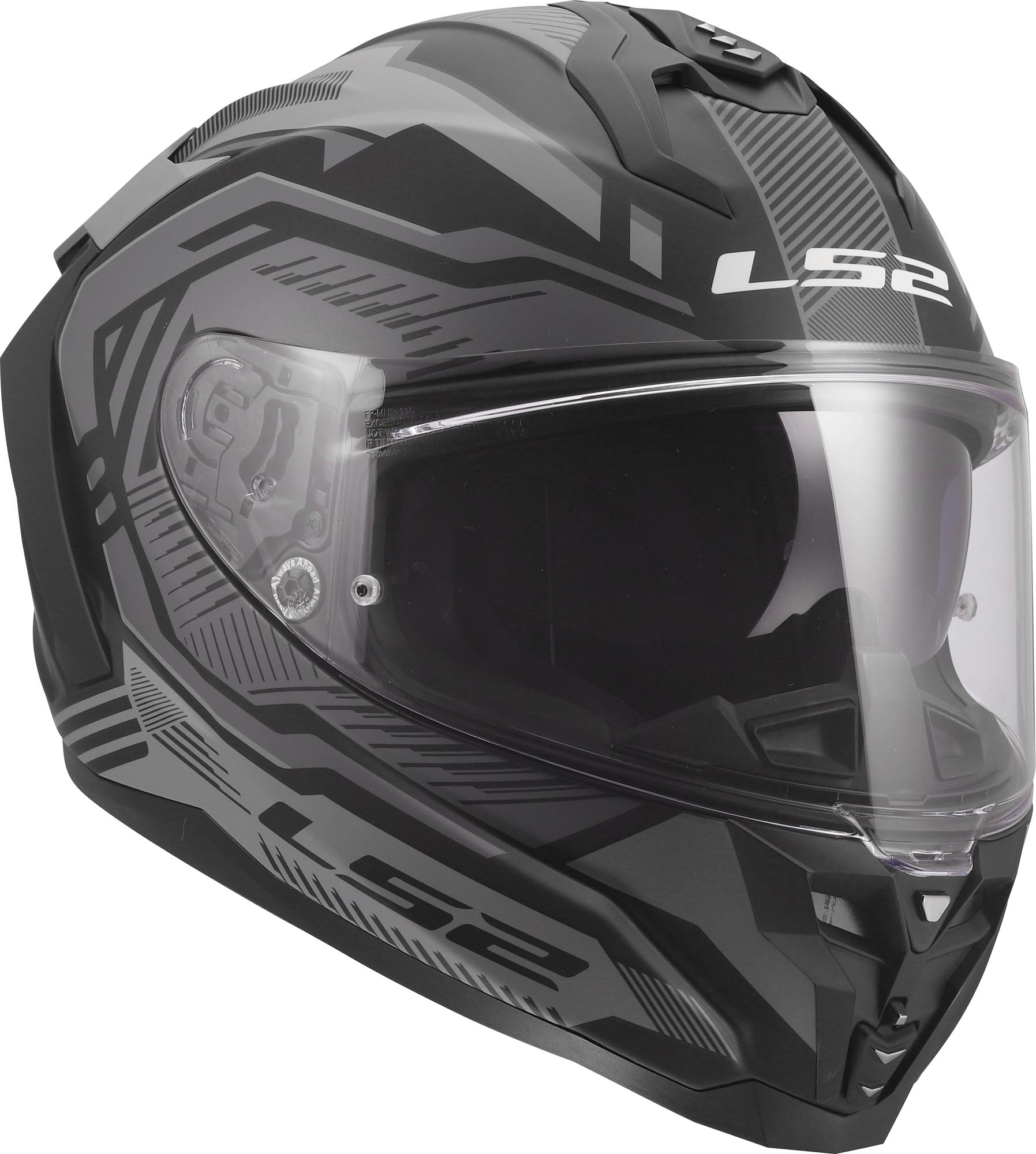 LS2 FF817 Challenger II Dravix 頭盔 灰色 XL（61/62） 圖7