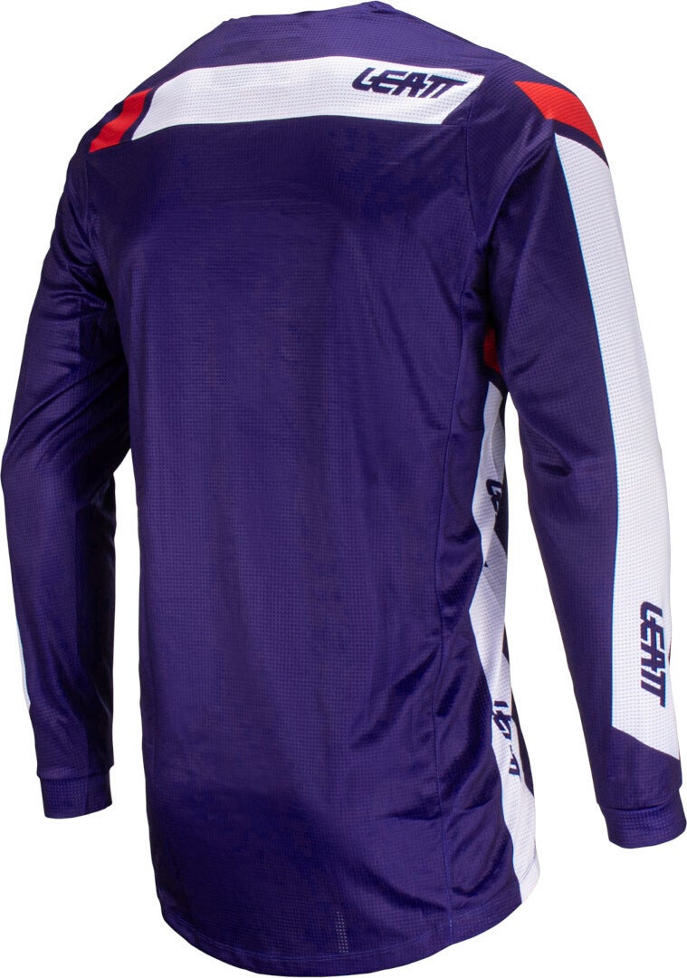 Leatt 3.5 Ride 2024 Motocross Jersey and Pants Set blue/black/white 2XL Figure 8