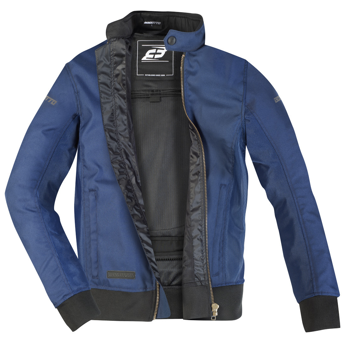 Bogotto Drift-R Air Mesh Motorcycle Textile Jacket blue M Figure 4