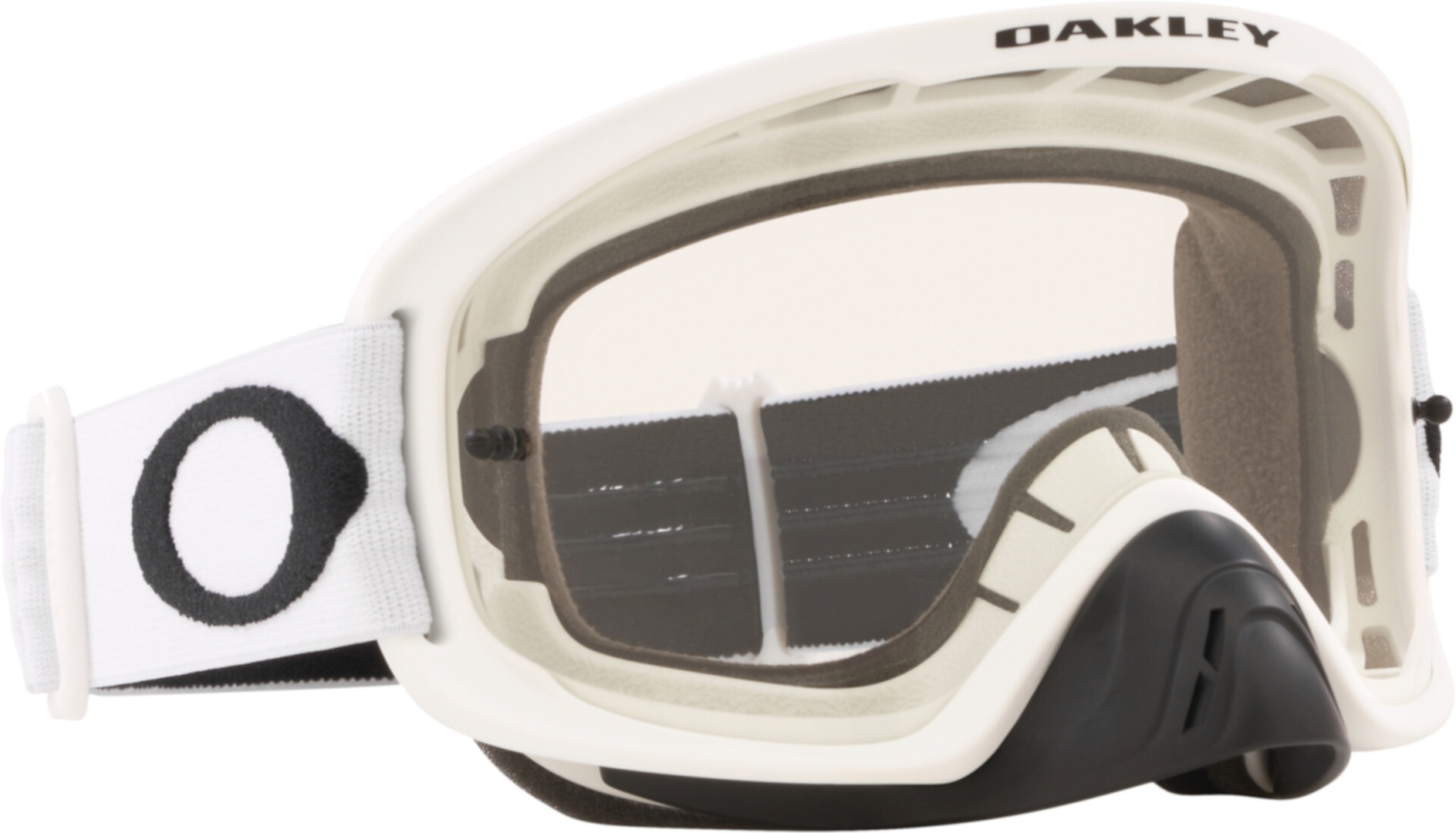 Oakley O-Frame 2.0 Pro Matte Ochelari de motocross alb Figura 2