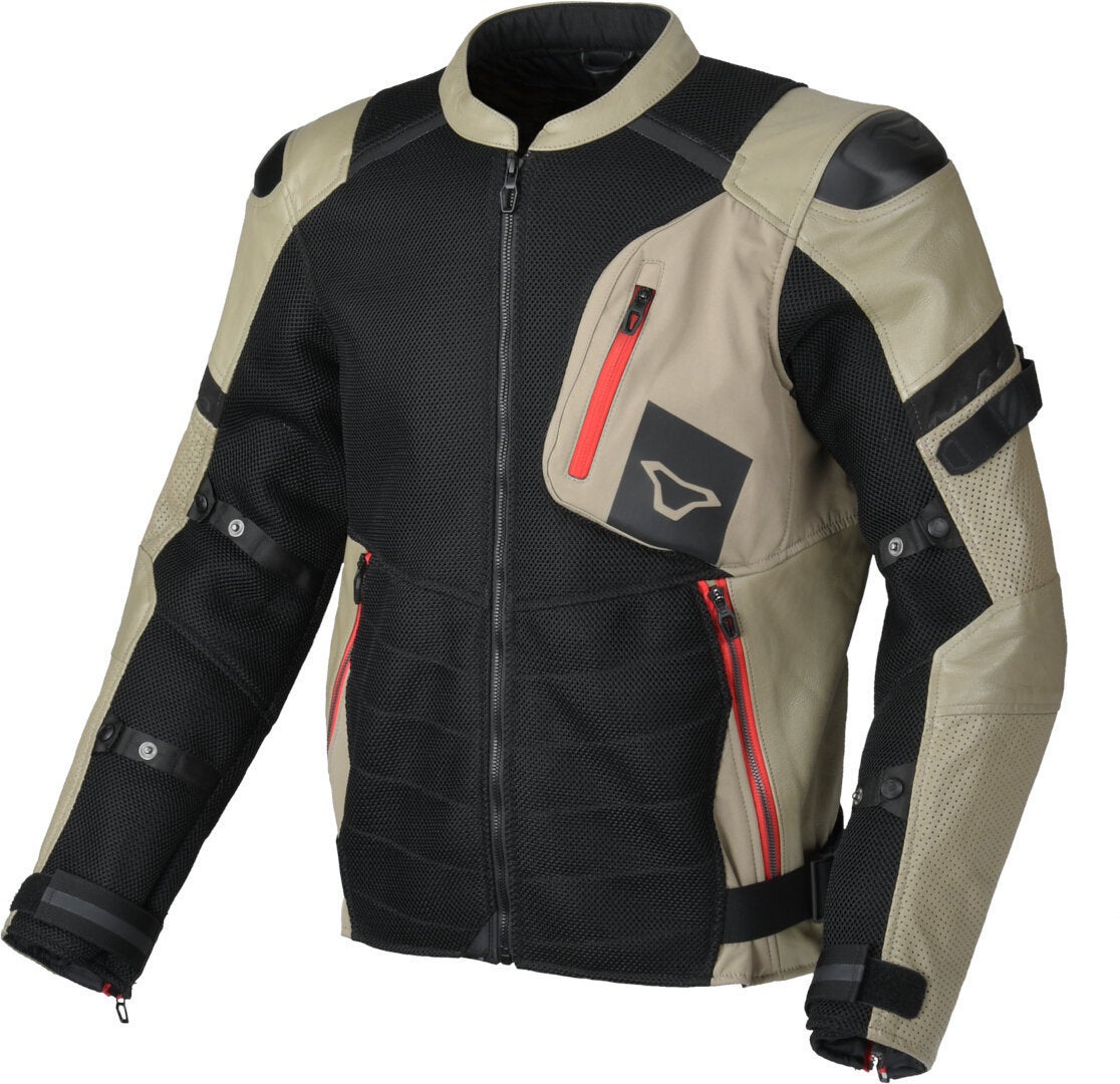 Macna Olsan perforated Motorcycle Leather / Textile Jacket 3XL Figure 1