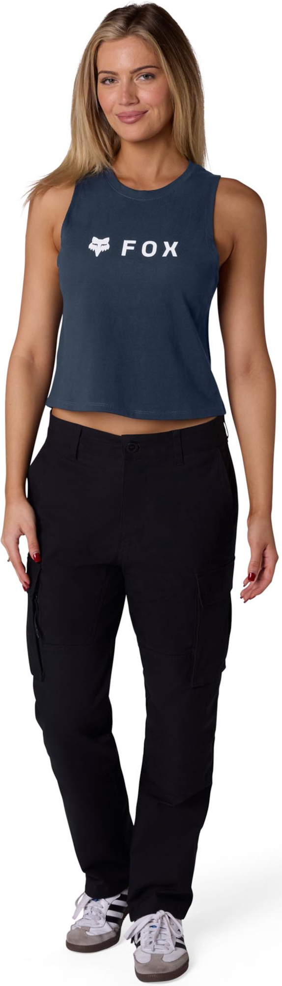 FOX Absolute Camiseta de tirantes de mujer azul oscuro L Figura 6