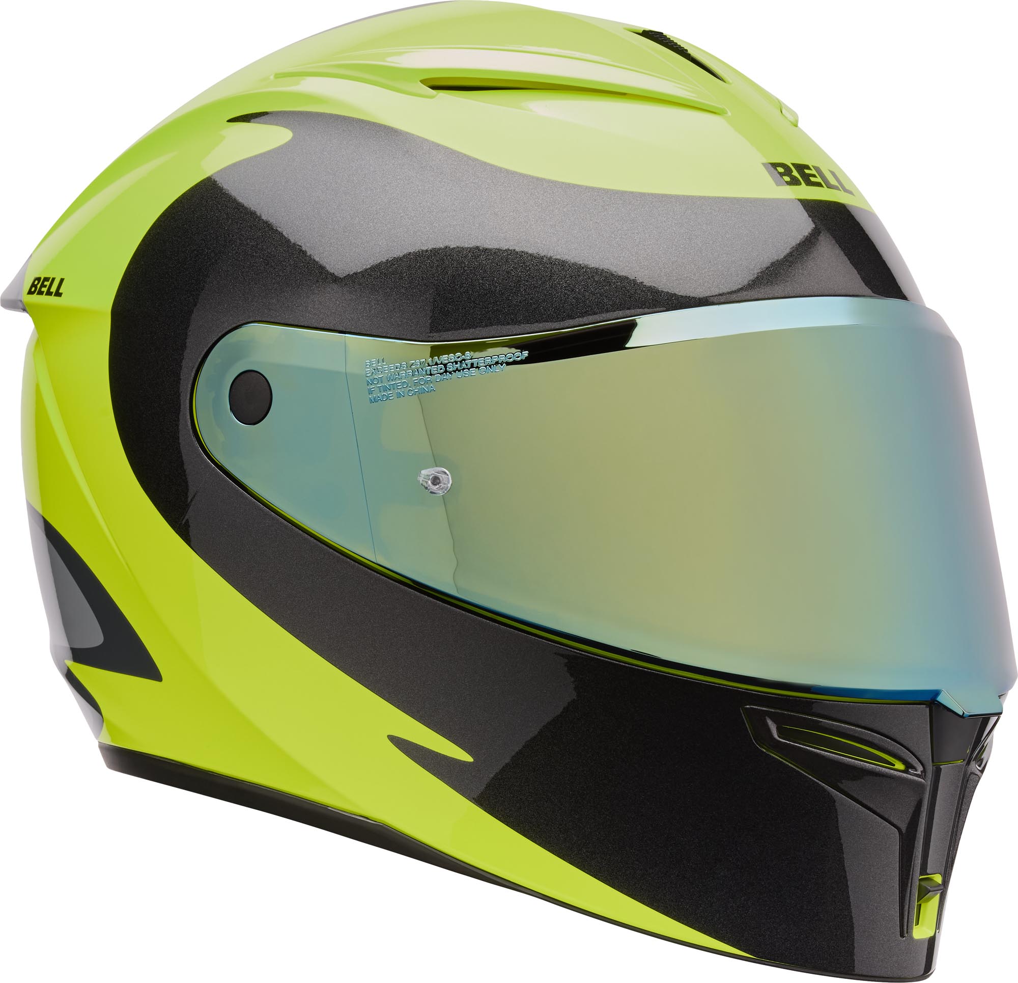 Bell Lithium MIPS Plus Fluid Helm fluo-gelb/schwarz/grau M (57/58) Abbildung 1