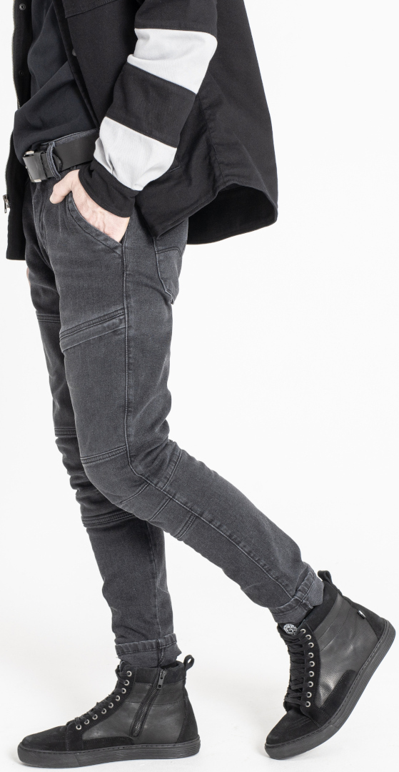 John Doe Trophy Motorradjeans dunkelgrau 36 L32 Abbildung 10