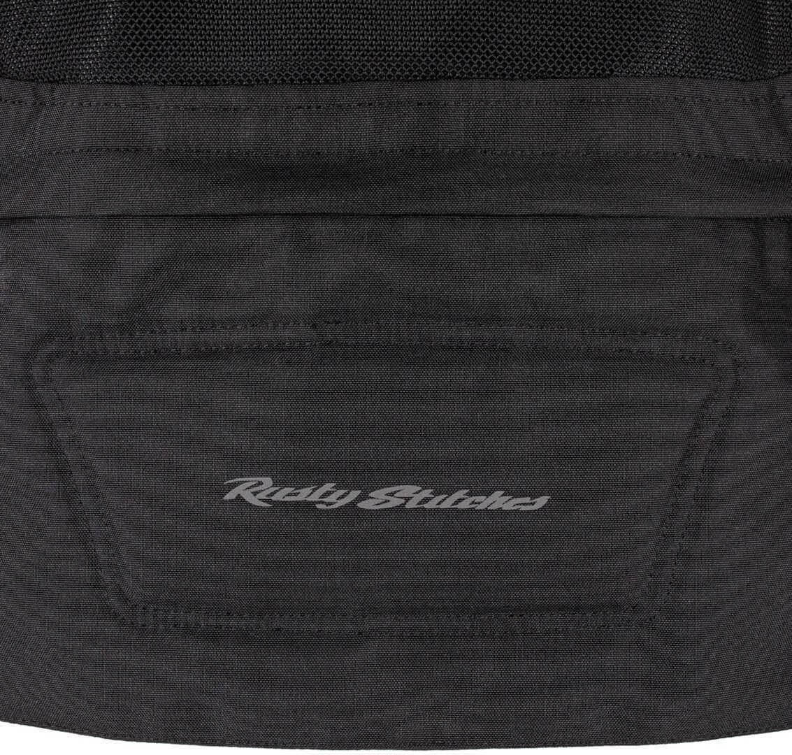 Rusty Stitches Carlo Veste textile de moto noir XXL Figure 8