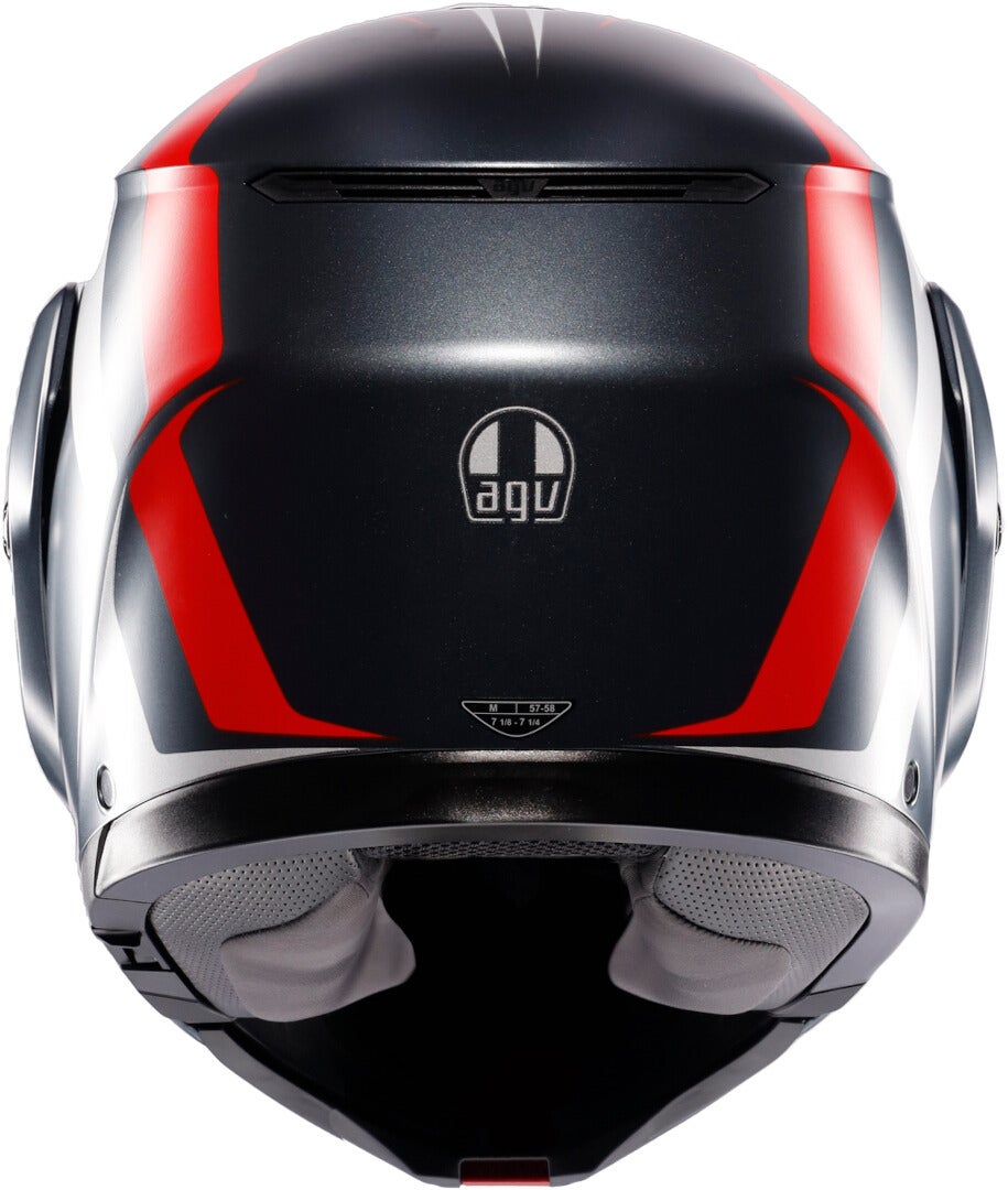 AGV Streetmodular Resia 2.0 Klapphelm grau matt/rot S (55/56) Abbildung 5