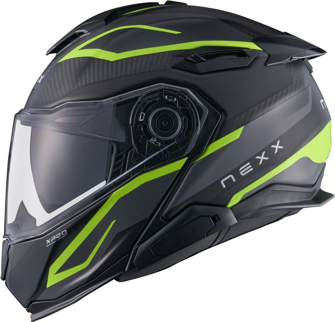 Nexx X.Lifetour Pro Mile Carbon Helm grijs mat/neongel S (55/56) Figuur 3