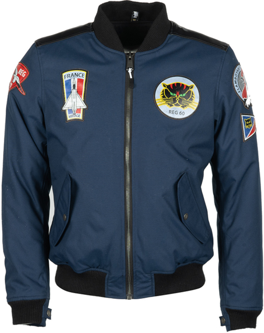 Helstons Lynx Motorrad Textiljacke blau M Abbildung 1