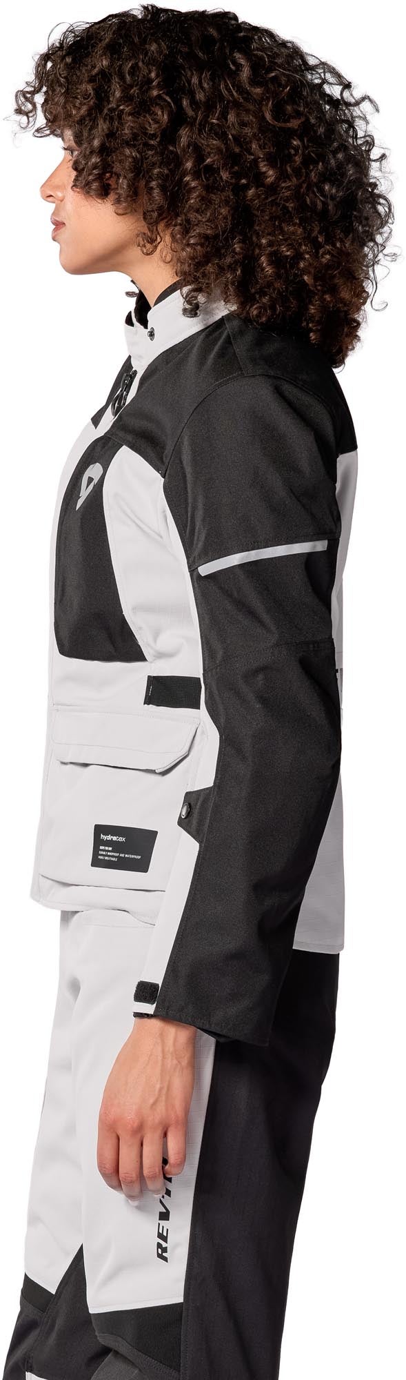 Revit Convergent H2O waterproof Ladies Motorcycle Textile Jacket silver/black 36 Figure 5