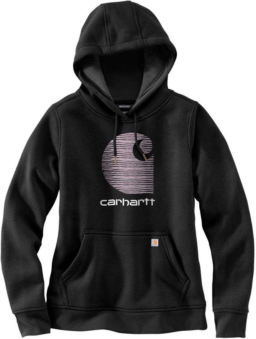 Carhartt Rain Defender Promo Damer Hættetrøje Sort M Figur 1