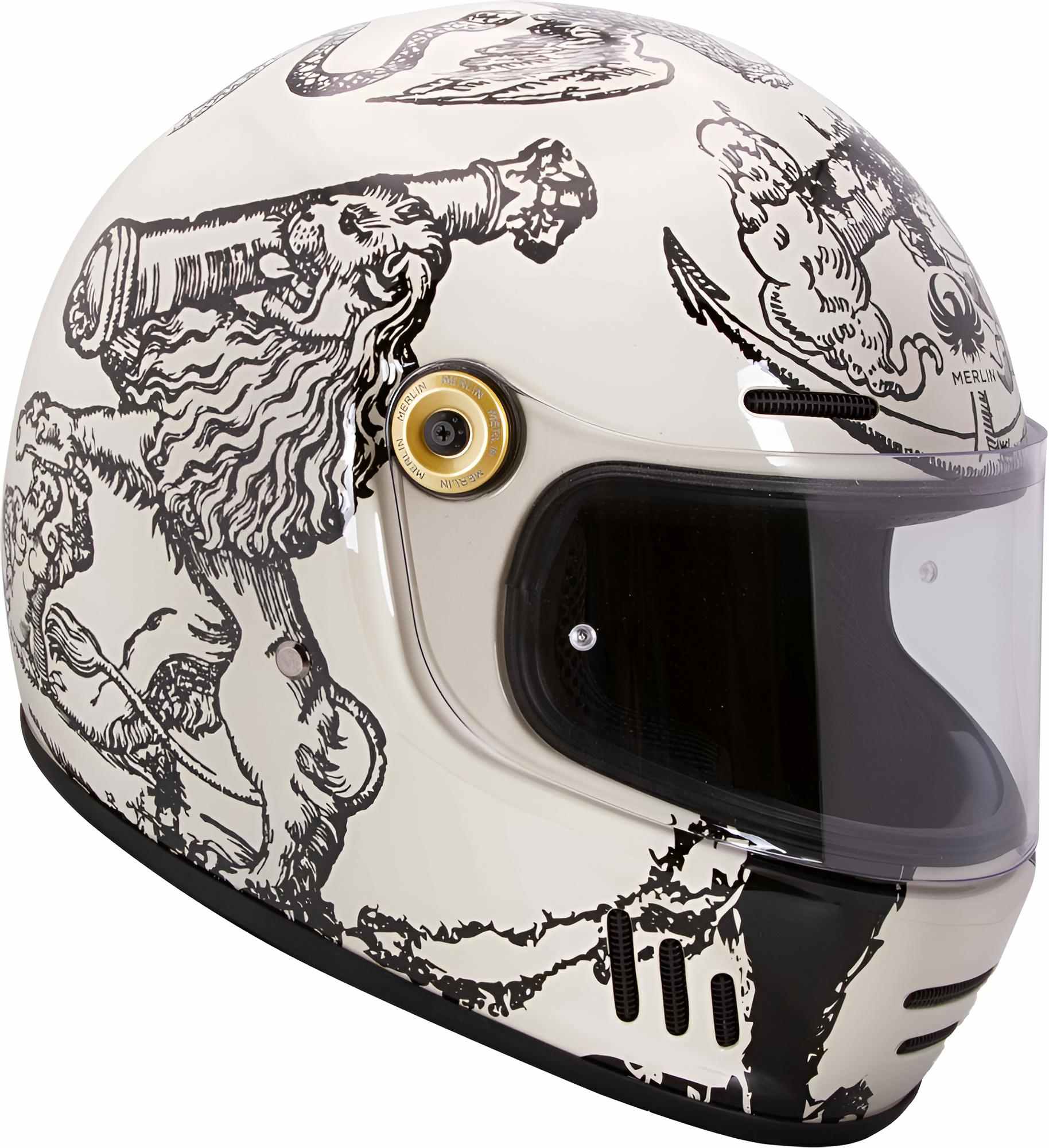 Merlin Revival Vintage Versus Helmet XXL (63/64) Figure 2