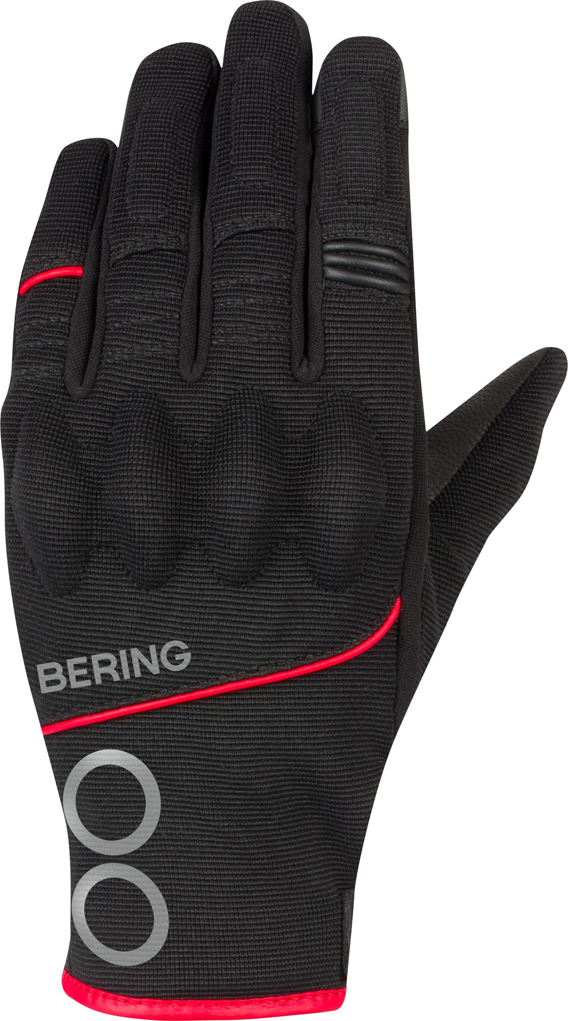 Bering Nassau Motorrad Handschuhe schwarz/rot S Abbildung 3