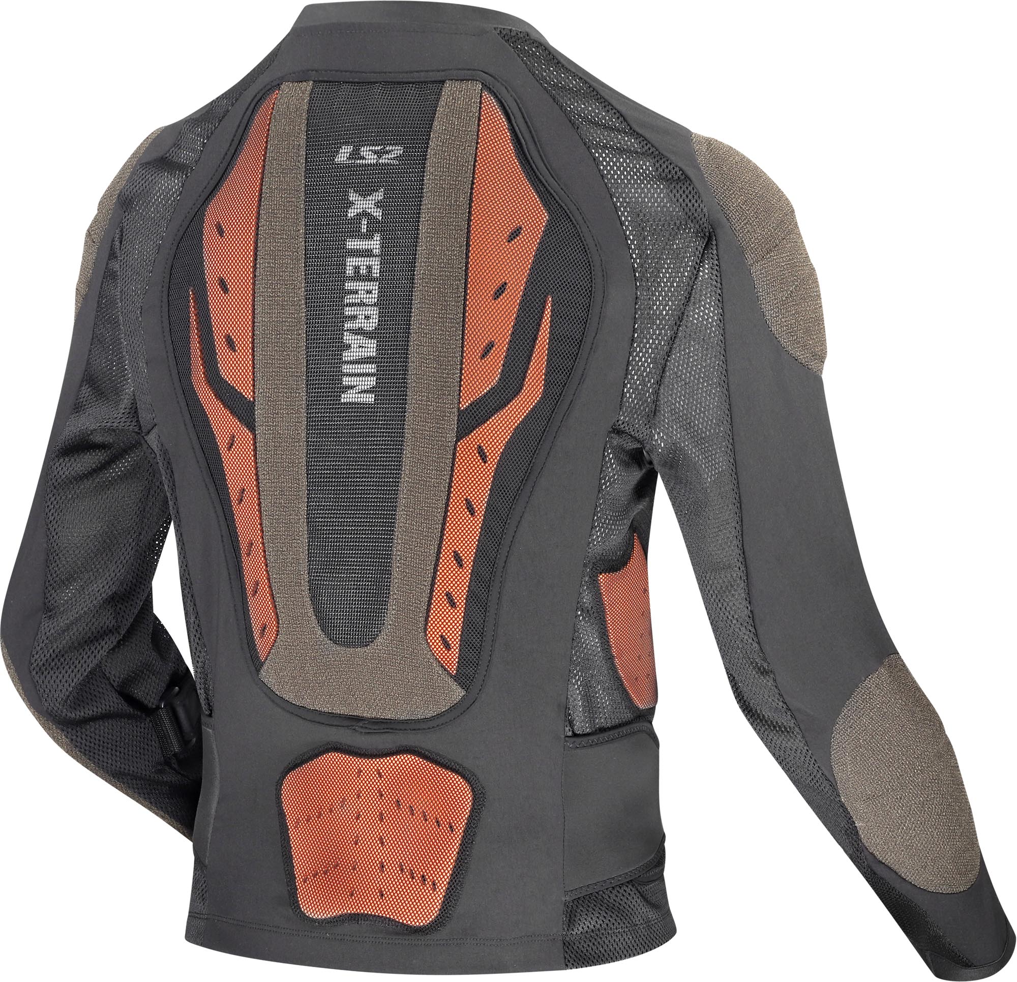 LS2 X-Terrain Beskytterjakke Svart/oransje 2XL Figur 2