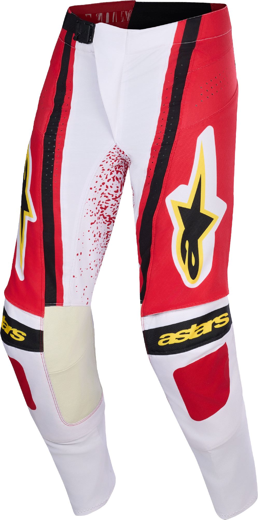 Alpinestars Techstar Nomur Pantaloni de motocross Gri/Roșu 28 Figura 1