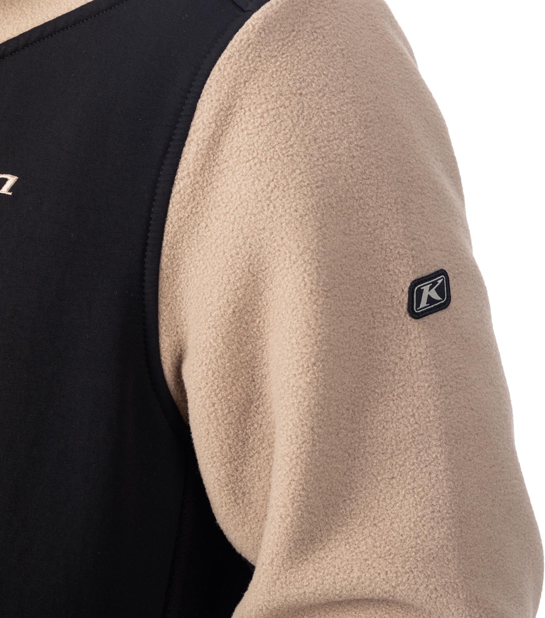 Side view of Klim Teton Crest Fleece Hooded Jacket