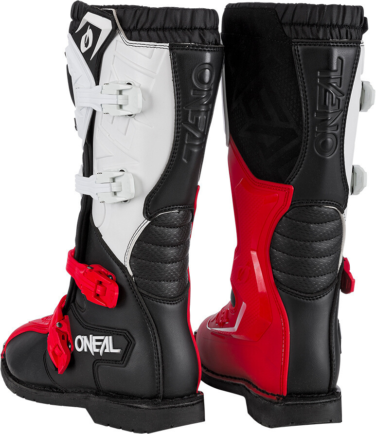 Oneal Rider Pro Motocross Boots black/white/red 49 Figure 5