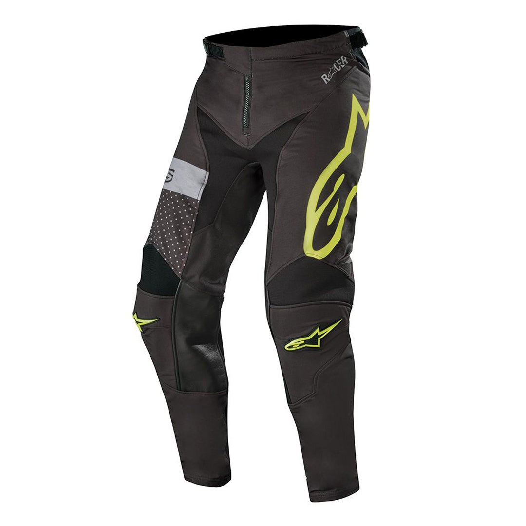 Alpinestars Racer Tech Atomic Motocross Hose schwarz/grün 40 Abbildung 1