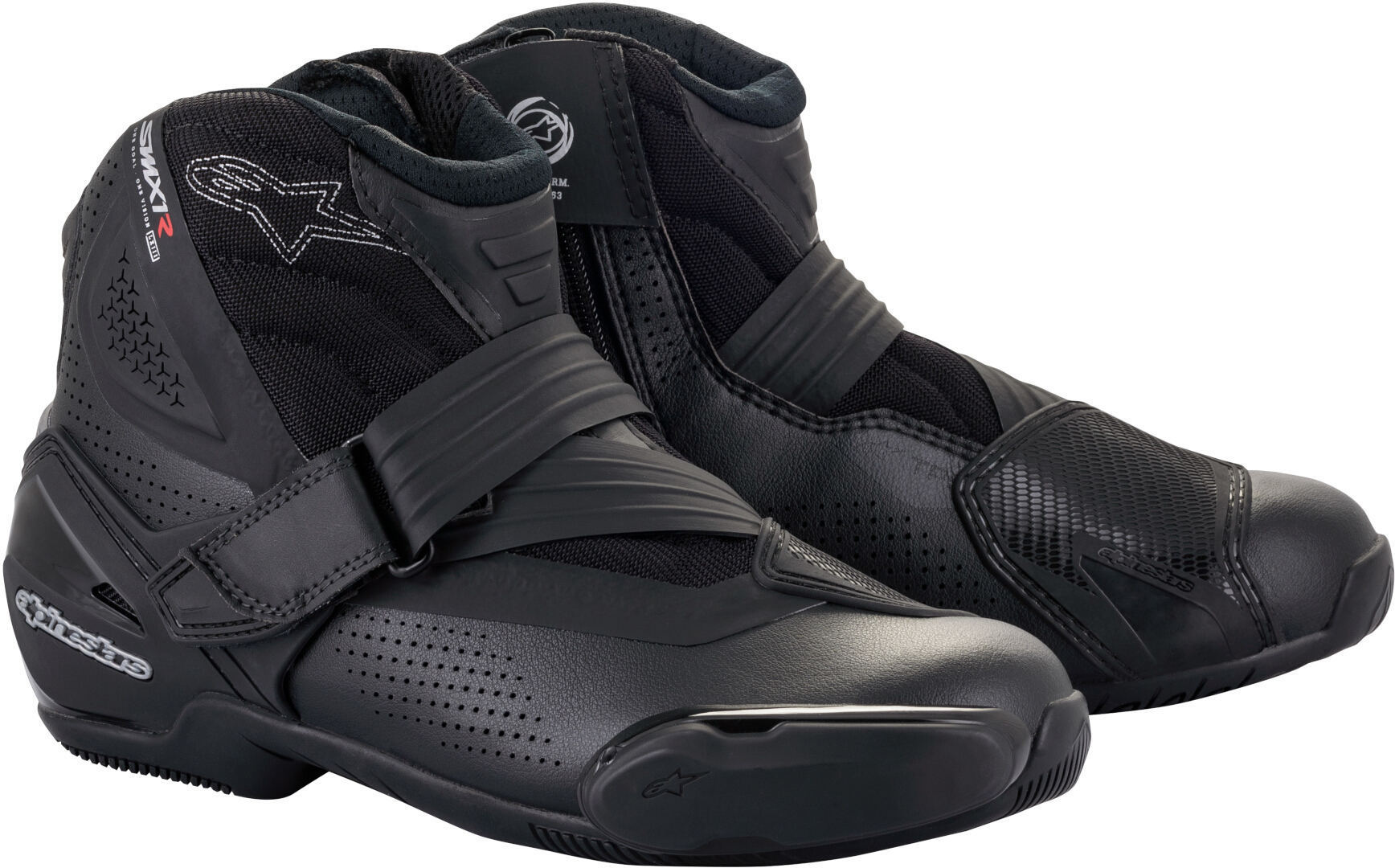 Alpinestars SM-1 R V2 Vented Motorradschuhe schwarz 47 Abbildung 1