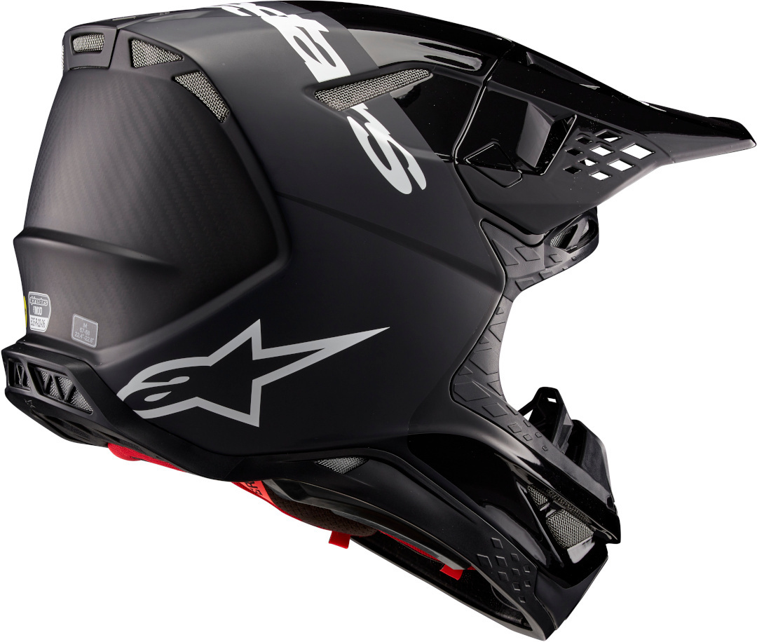 Alpinestars Supertech S-M10 Flood 2024 Cască de motocross Negru/gri XS (53/54) Figura 7