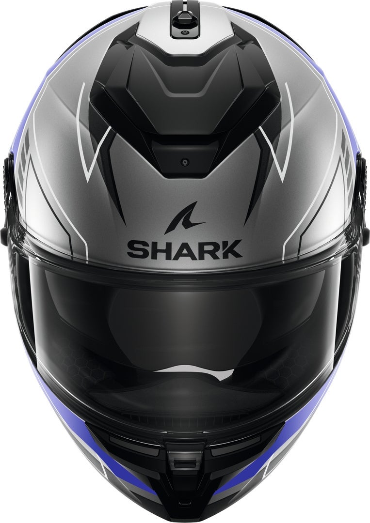 Shark Spartan GT Pro Toryan Hjelm sort mat/grå/blå S (55/56) Figur 2