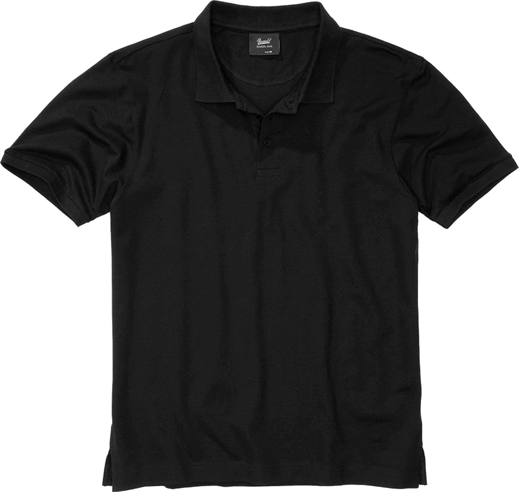 Brandit Pique Maglia polo nero 3XL Figura 1