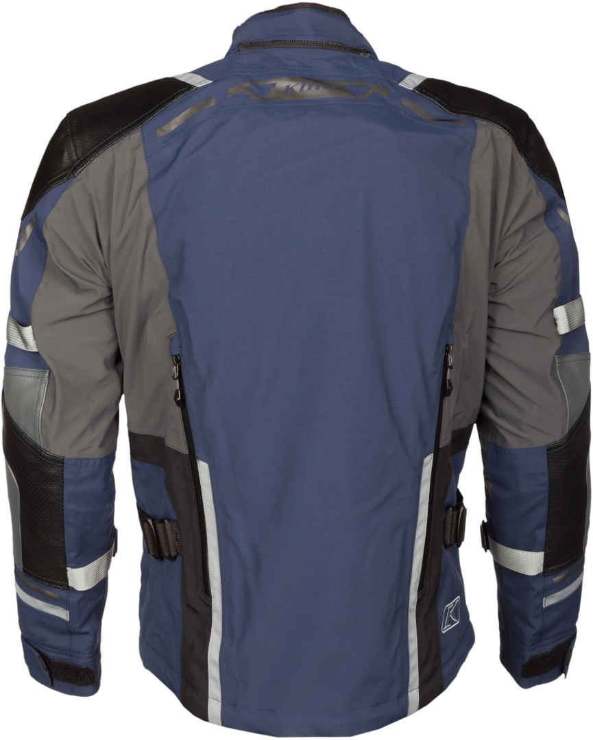 Klim Kodiak Motorcycle Textile Jacket blue/grey 31 Figure 9