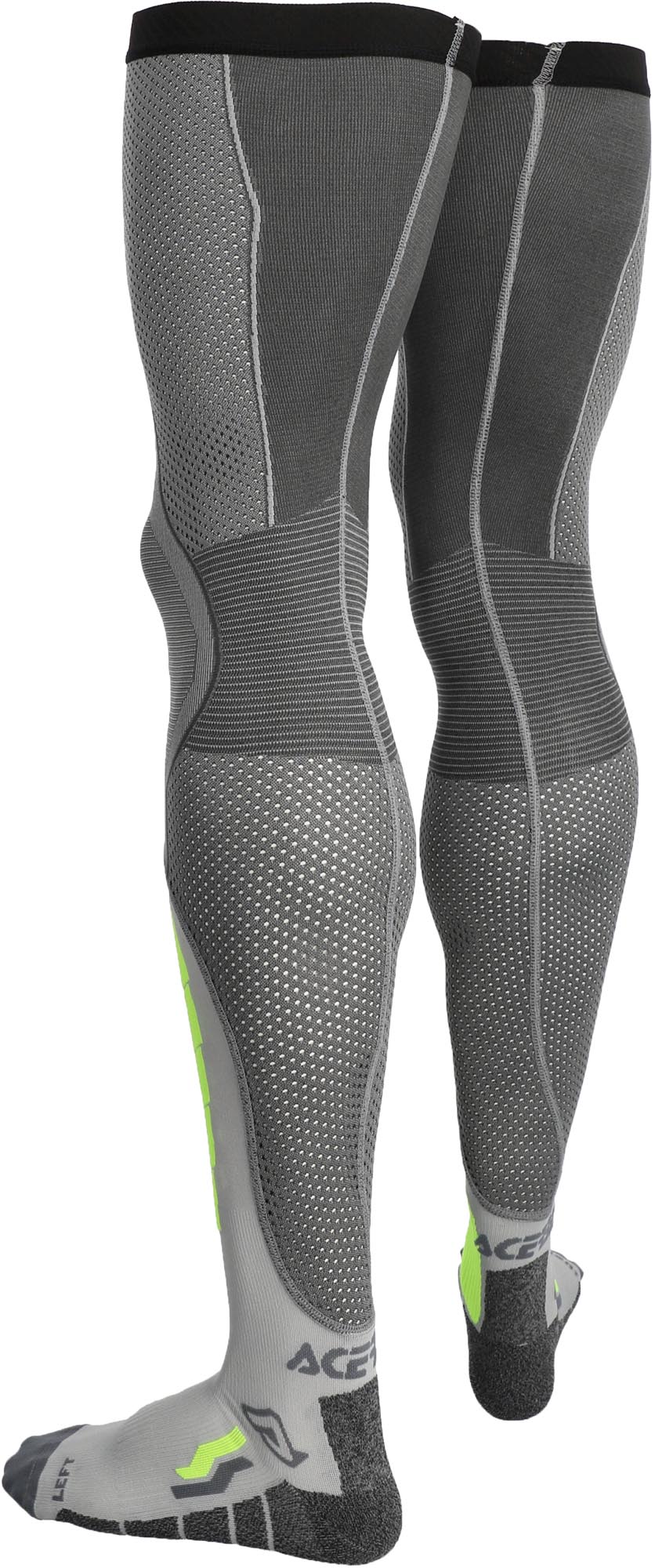 Acerbis X-Leg Vented Pro Șosete pentru genunchi de motocross gri/galben XXL Figura 3
