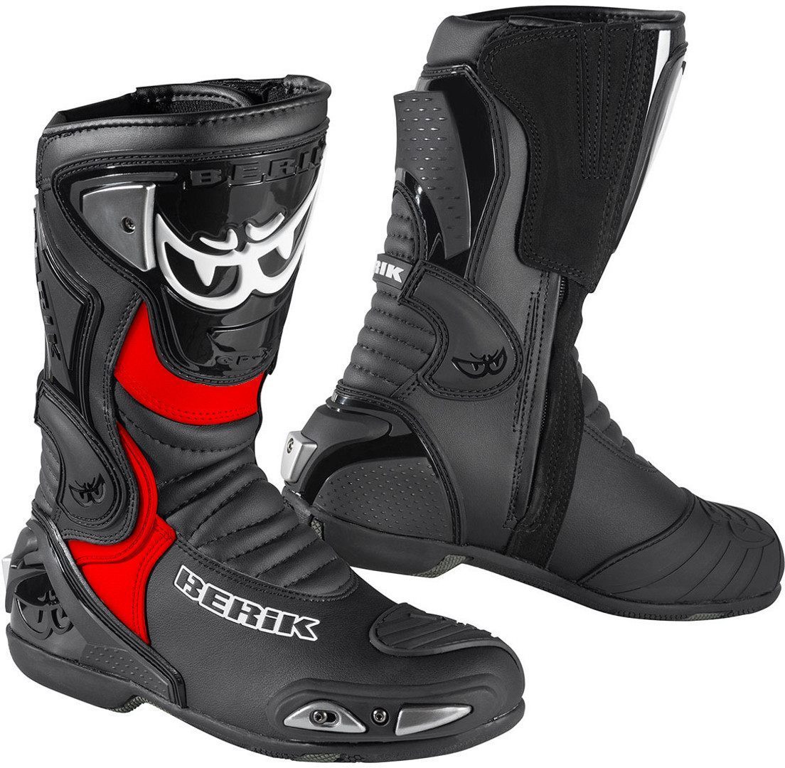Berik Losail Motorcycle Boots black/red 43 Figure 1