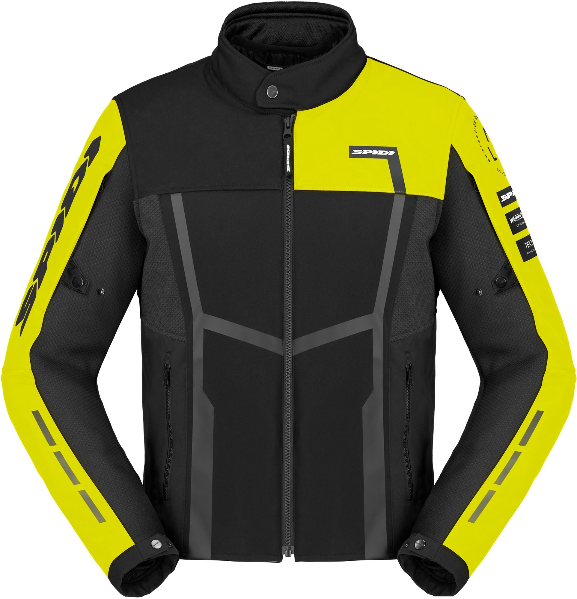 Spidi Motojoy Jaqueta Têxtil de Motocicleta preto/neon/amarelo XL Figura 1