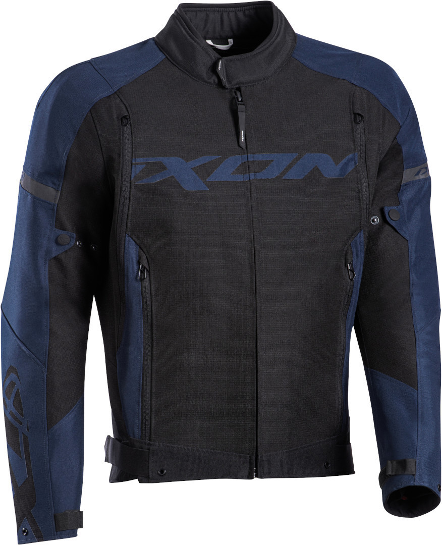 Ixon Specter Motorfiets textiel jas zwart/blauw L Figuur 1