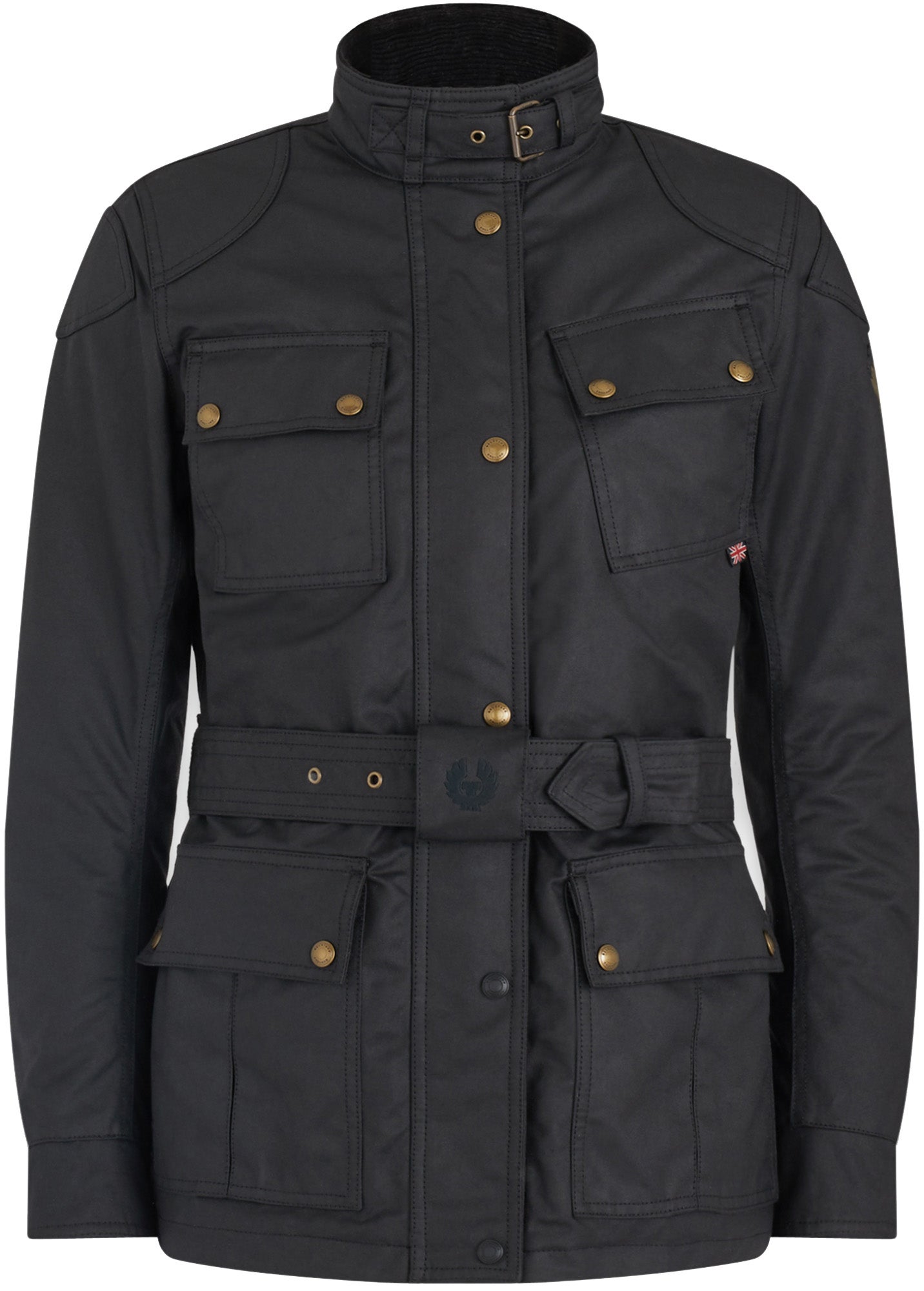 Belstaff Trialmaster Pro Jaqueta depilada de motocicleta senhoras preto 46 Figura 1