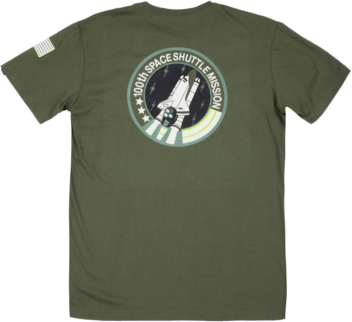 Alpha Industries Space Shuttle T-Shirt dark green M Figure 2