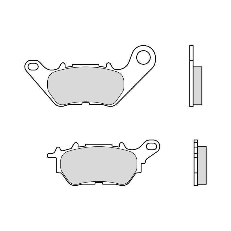 Brembo S.p.A. Vägbromsbelägg kolkeramik - 07YA53CC Figur 2