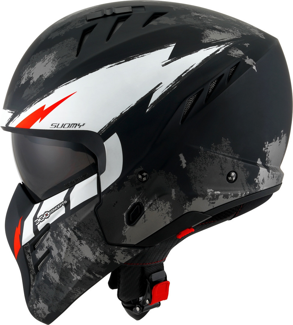 Suomy Armor Hi Volt Cască cu reacție alb/negru XL (61) Figura 2