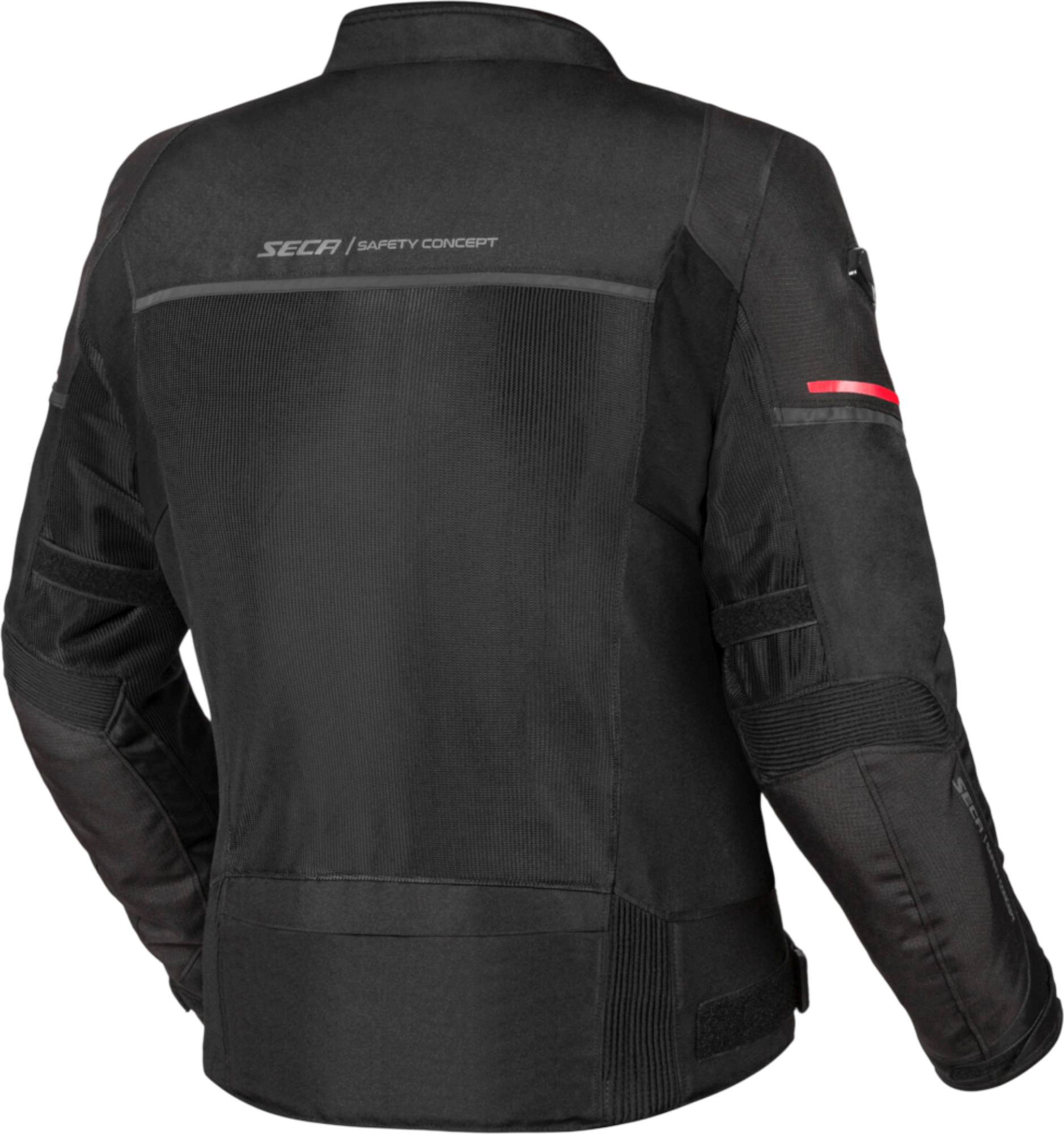 Seca Stream Evo Mesh Motorrad Textiljacke schwarz 3XL Abbildung 2