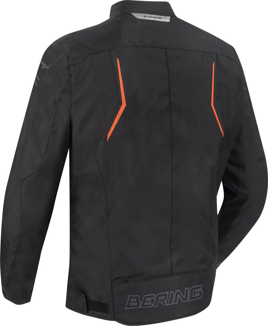 Bering Dundy veste textile de moto imperméable noir/orange S Figure 2