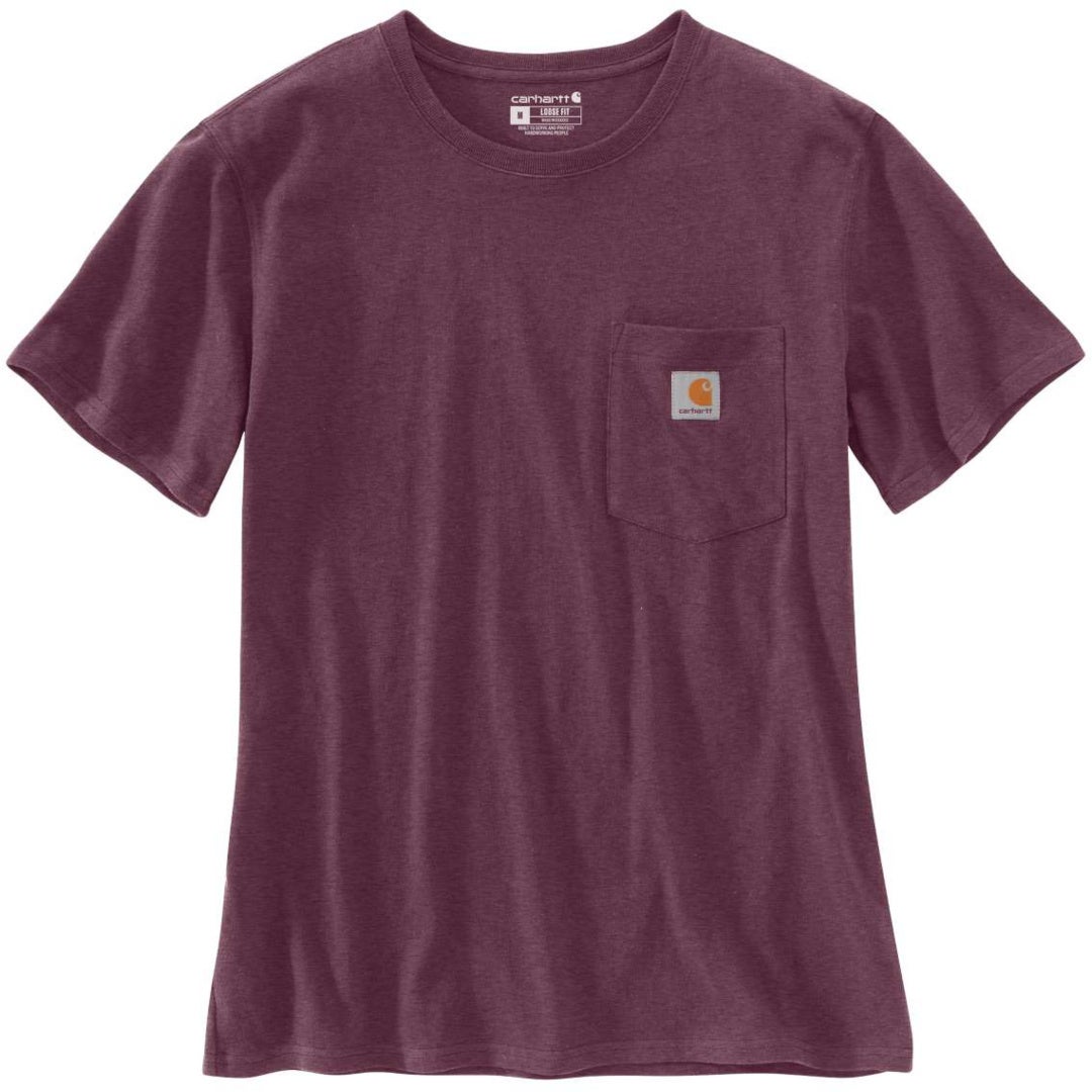 Carhartt Workwear Pocket Maglietta donna viola scuro M Figura 1