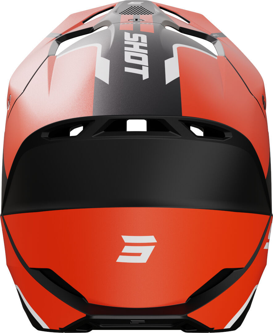 Shot Furious Bolt Motocross hjälm orange/svart XS (53/54) Figur 2