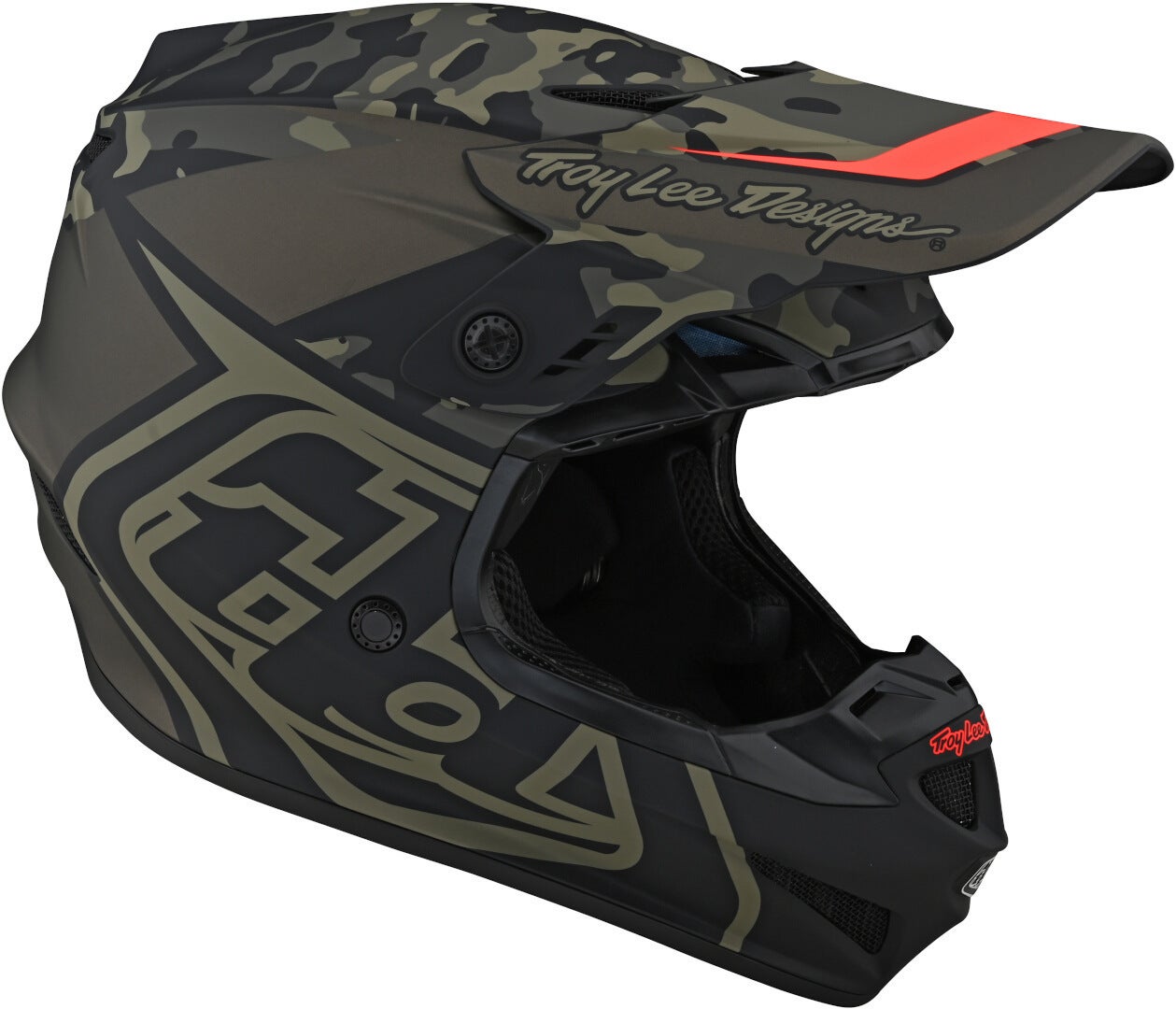 Troy Lee Designs GP Overload Camo Casco motocross Verde 2XL Figura 3