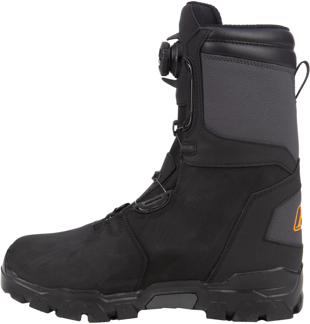 Klim Klutch GTX BOA Cizme pentru snowmobile Negru/Portocaliu 7 Figura 5