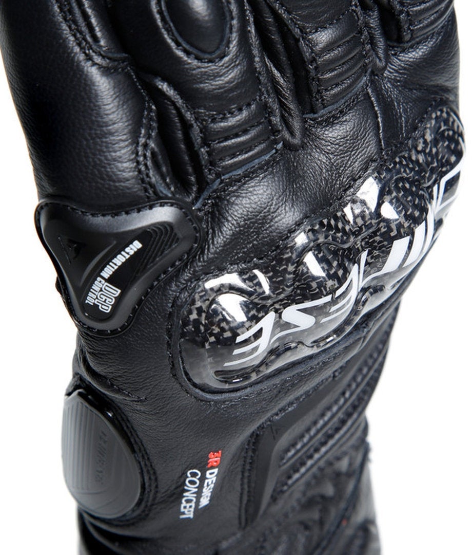 Dainese Carbon 4 Long Motorcykelhandsker Sort 2XL Figur 6