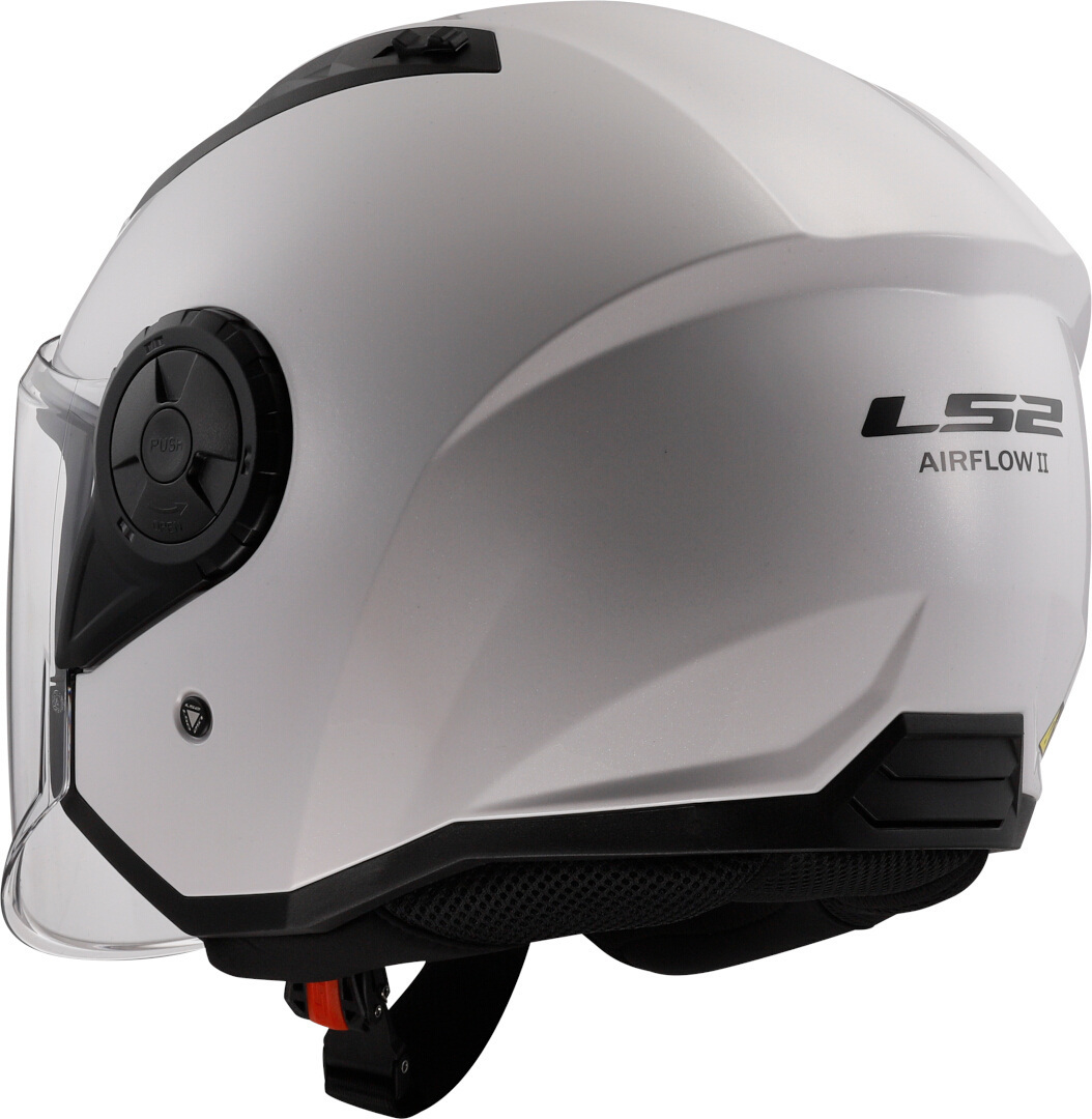 LS2 OF616 Airflow II Solid Jet Hjelm hvit XXL (63/64) Figur 3