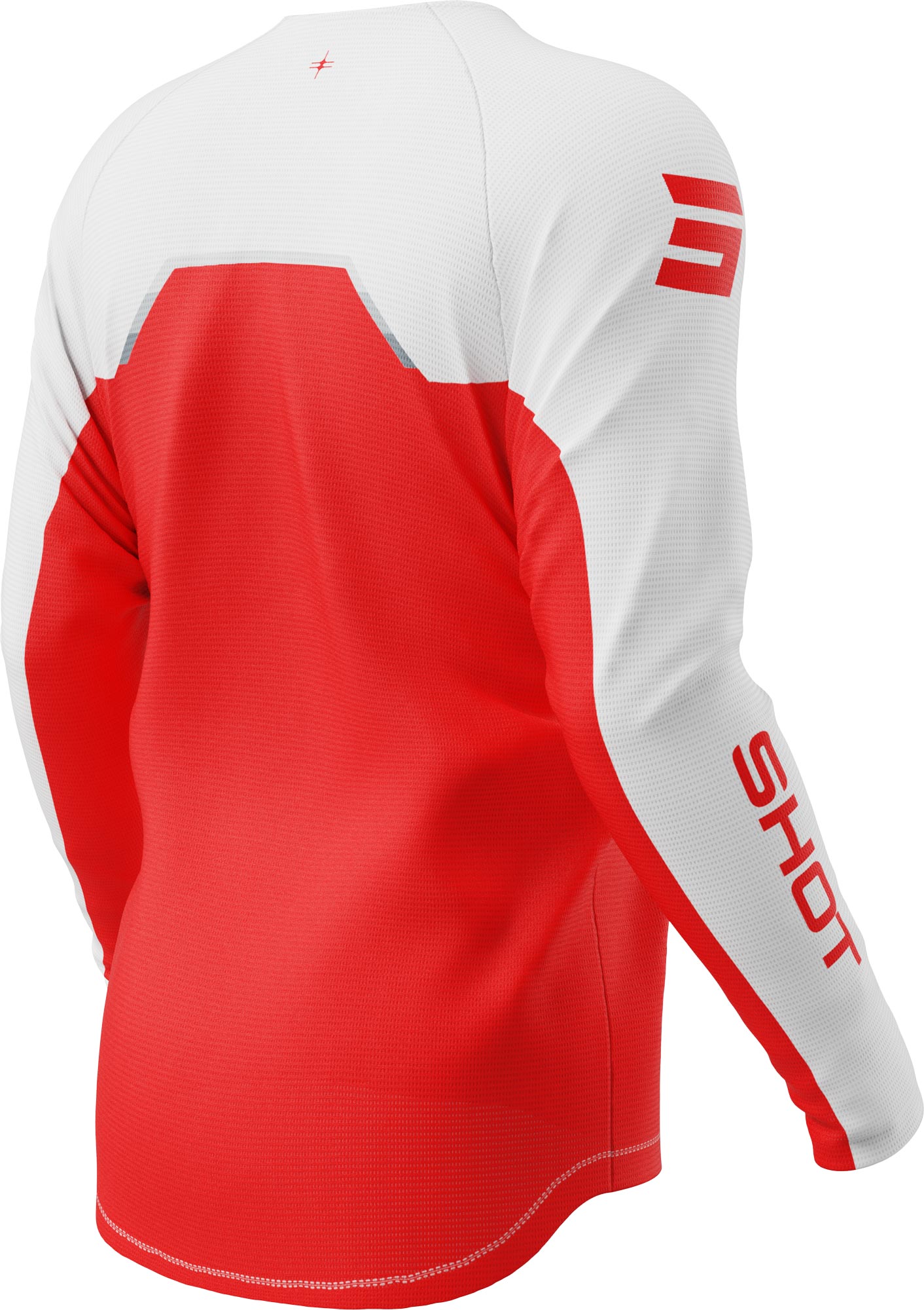 Shot Devo Daytona Motocross Jersey rot L Abbildung 2