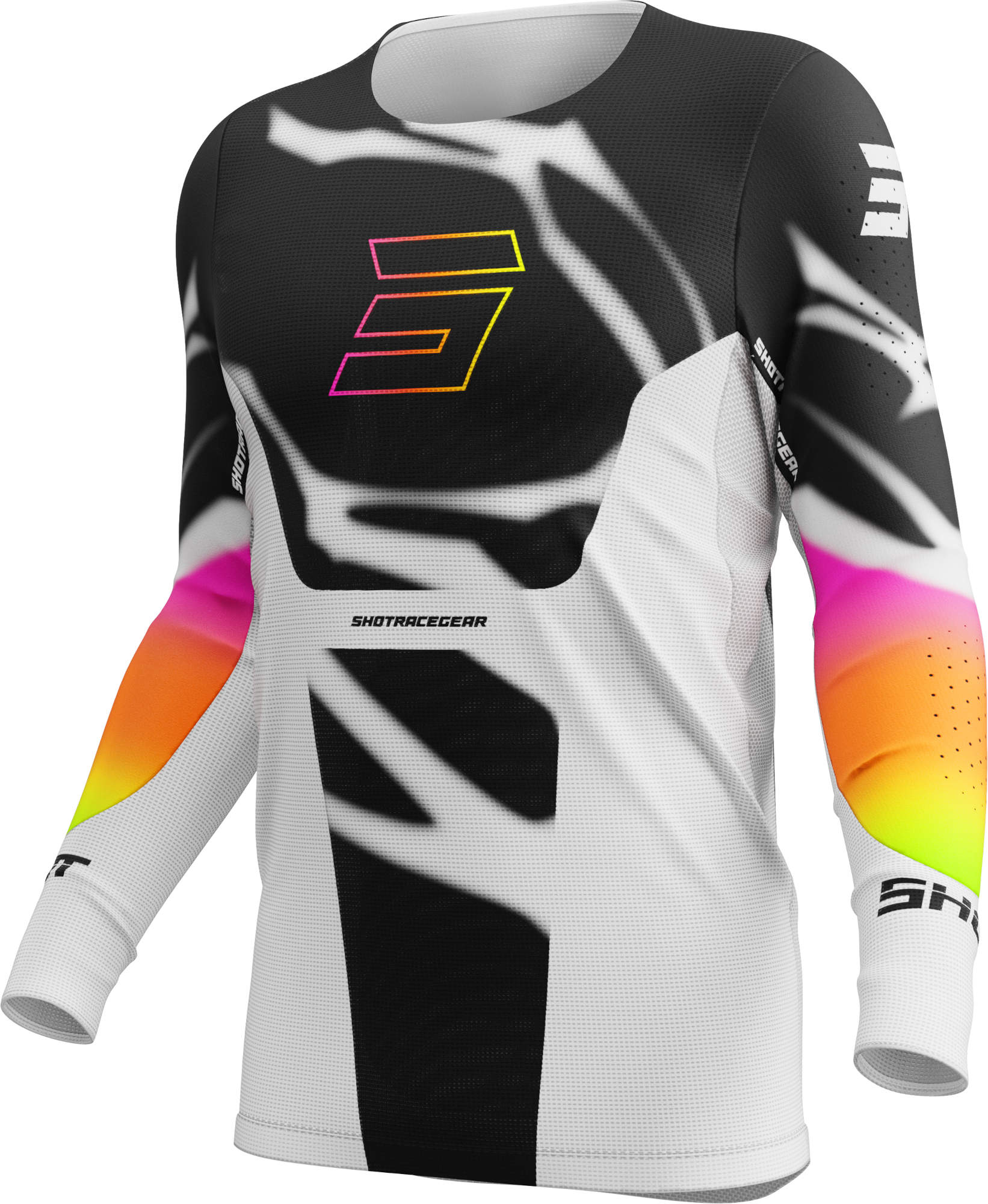 Shot Aerolite Devil Motocross Jersey XS Abbildung 1