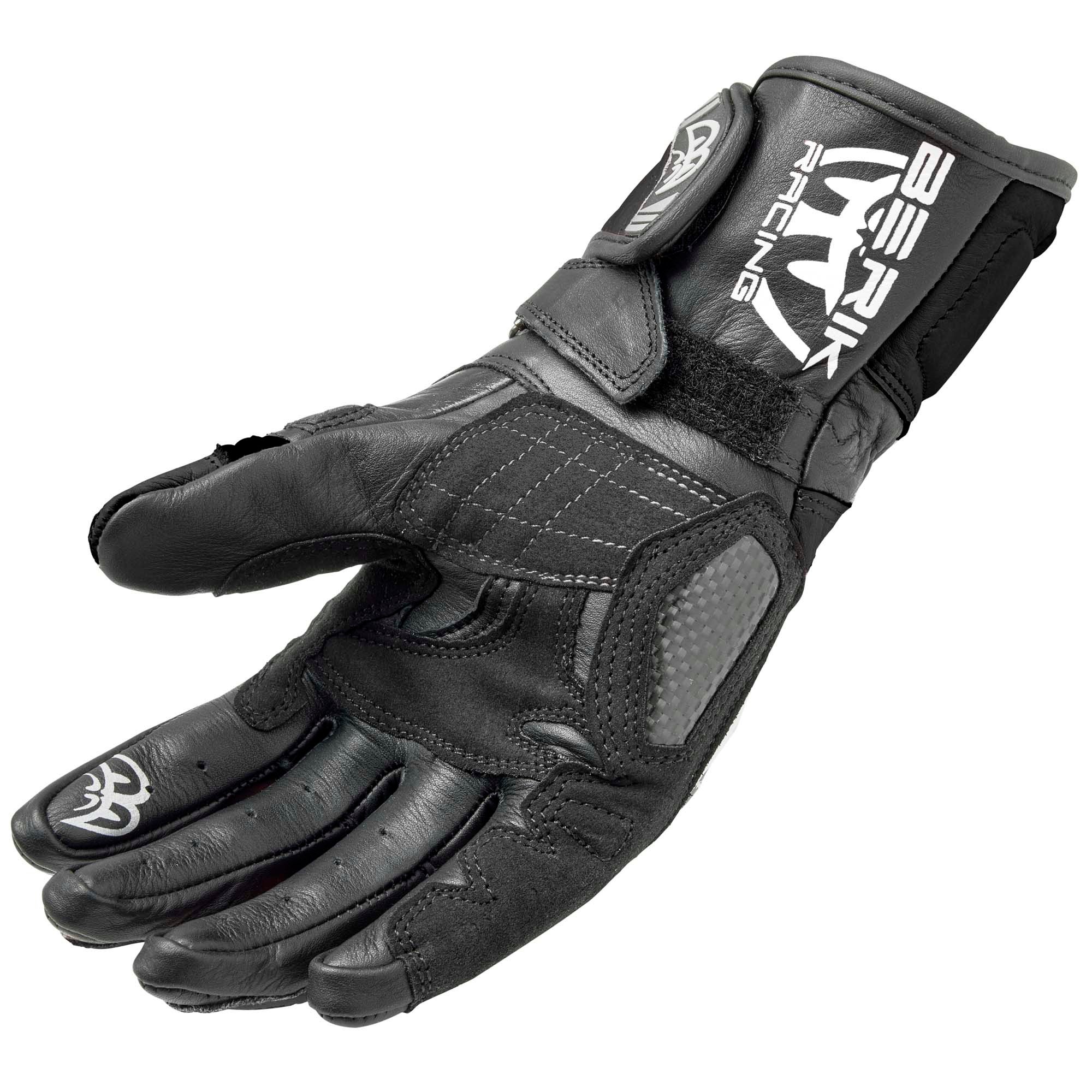 Berik Asvi Damer Motorcykelhandsker Sort 3XL Figur 3