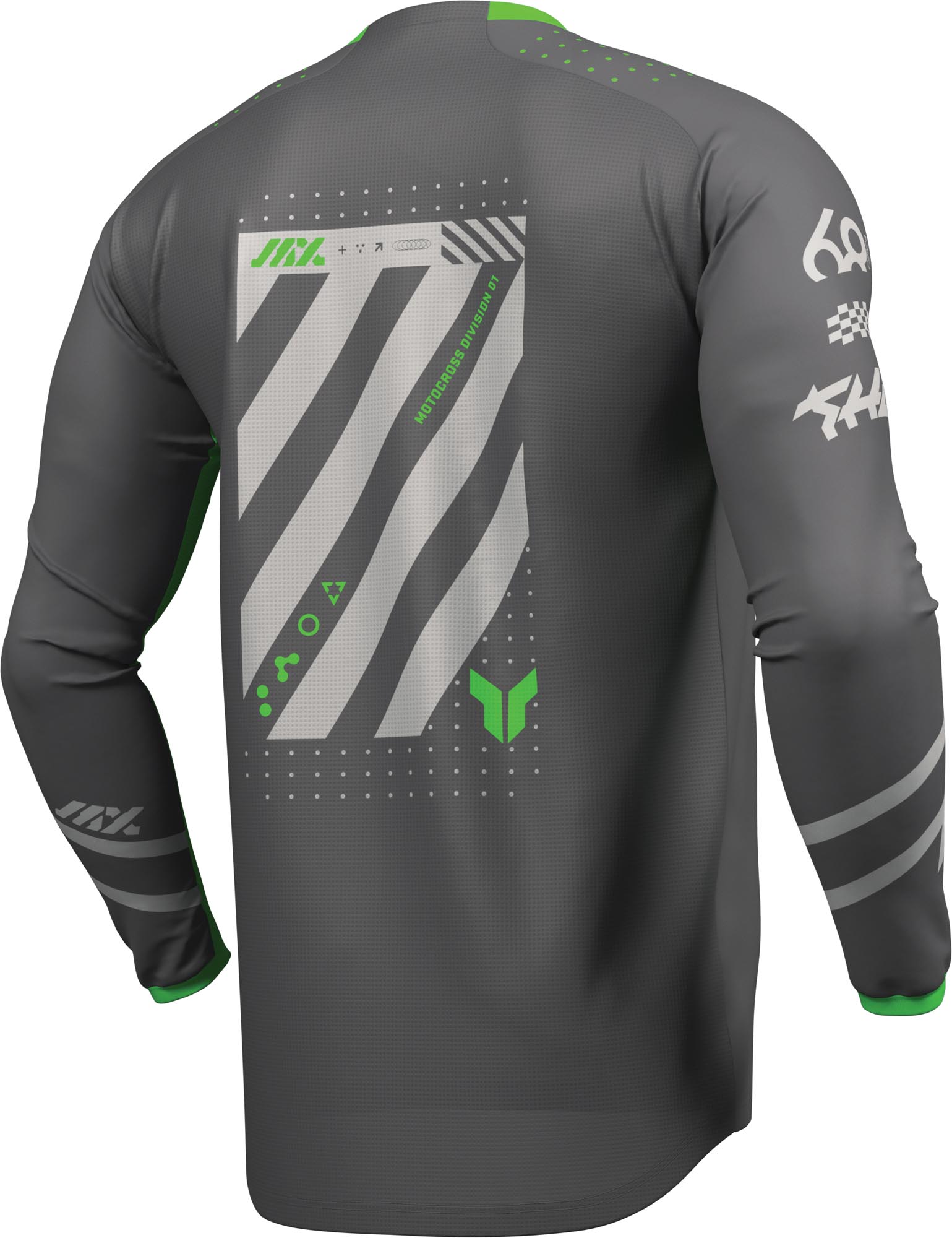 Thor Launchmode Futura Maillot de motocross Vert 2XL Figure 4