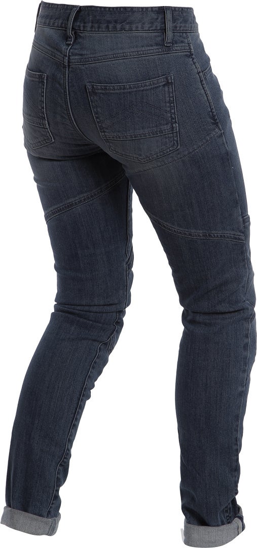 Dainese Amelia Dame Motorcykel Jeans mørkeblå 36 Figur 2