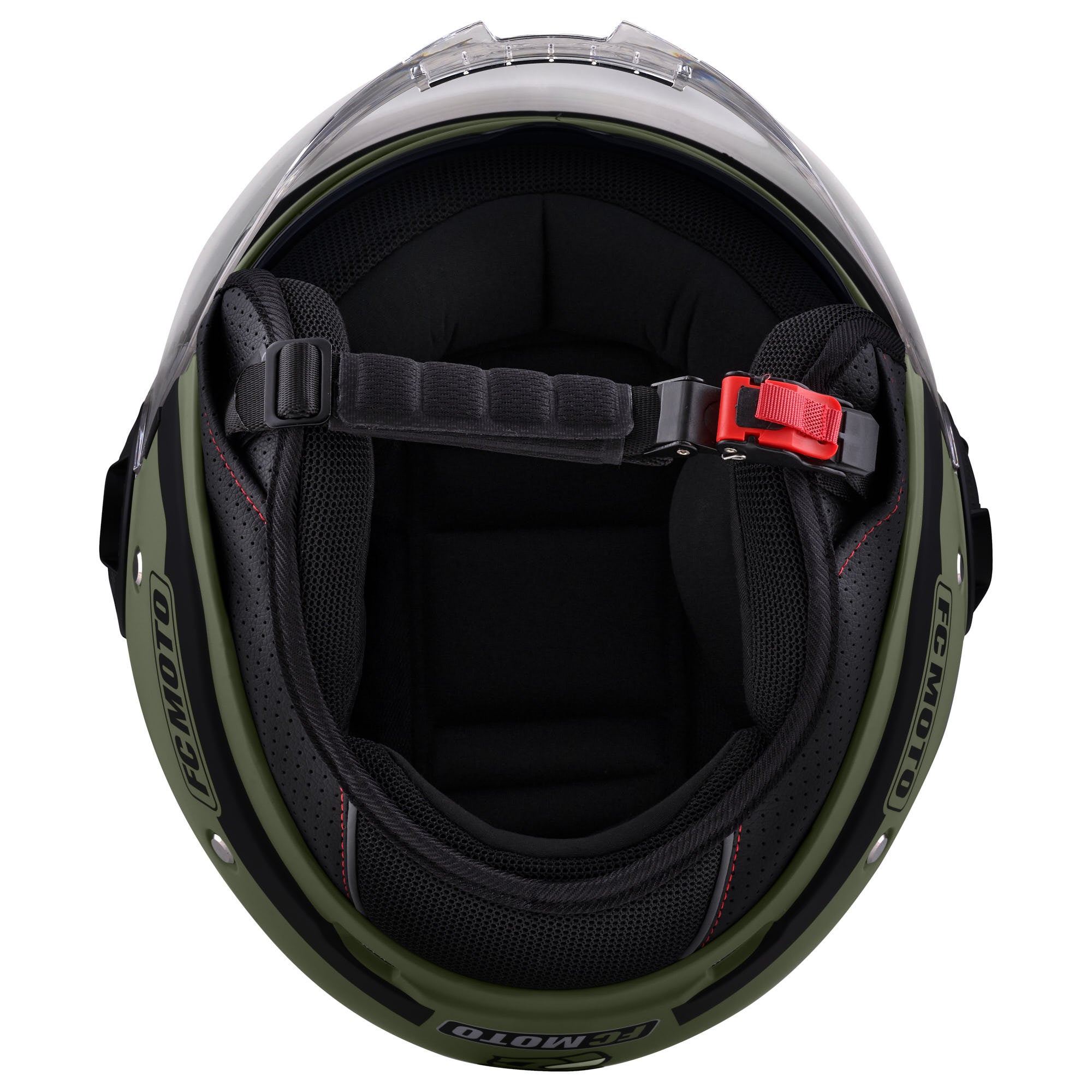 FC-Moto Ralgo Casco Jet Verde/Nero L Figura 6