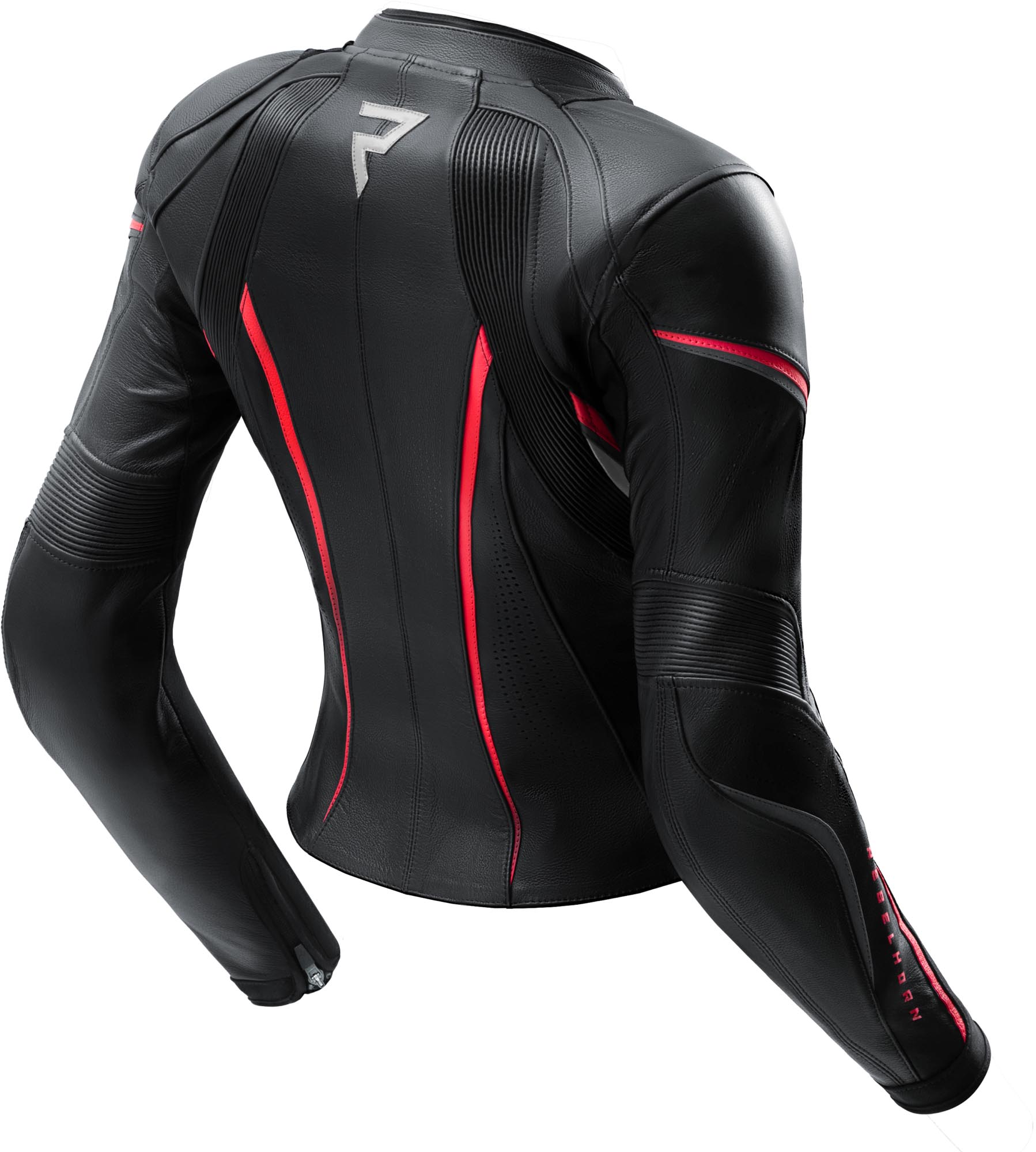 Side view of Rebelhorn Diva ST Ladies Motorcycle Leather Jacket
