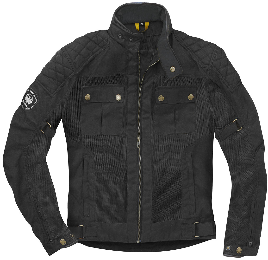 Merlin Shenstone Motorcycle Waxed Jacket black L Figure 6